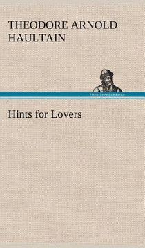 portada hints for lovers (en Inglés)