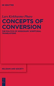 portada Concepts of Conversion (Religion and Society) (in English)