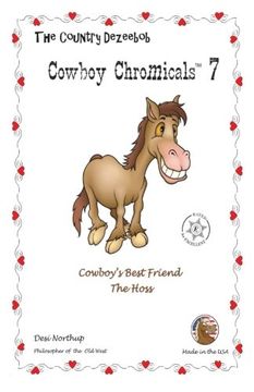 portada Country Dezeebob Cowboy Chromicals 7: Cowboy's Best Friend - The Hoss in Black + White (Volume 7)