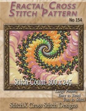 portada Fractal Cross Stitch Pattern No. 154