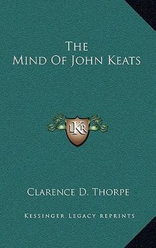 portada the mind of john keats (en Inglés)