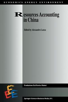 portada Resources Accounting in China (en Inglés)