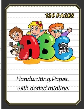 portada Handwriting paper with dotted midline-8.5"x11" 120 pages (en Inglés)