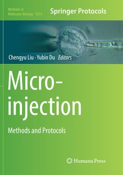 portada Microinjection: Methods and Protocols