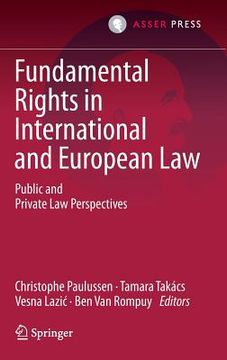 portada Fundamental Rights in International and European Law: Public and Private Law Perspectives (en Inglés)