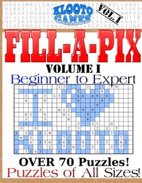 portada KLOOTO GAMES Fill-a-Pix (Volume 1) (en Inglés)