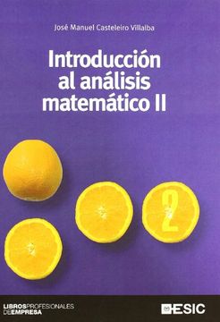 portada Introducción al Análisis Matemático ii (in Spanish)