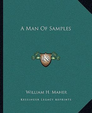 portada a man of samples (en Inglés)