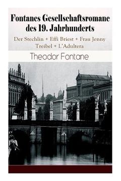 portada Fontanes Gesellschaftsromane des 19. Jahrhunderts: Der Stechlin + Effi Briest + Frau Jenny Treibel + L'Adultera: Nostalgische Meisterwerke des Bürgerl (in English)