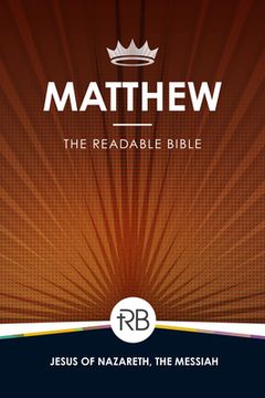 portada The Readable Bible: Matthew (in English)