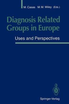 portada diagnosis related groups in europe: uses and perspectives (in English)