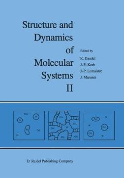 portada Structure and Dynamics of Molecular Systems: Volume II (in English)