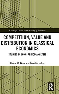 portada Competition, Value and Distribution in Classical Economics (en Inglés)
