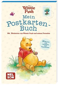 portada Winnie Puuh: Mein Postkarten-Buch: Mit Weisheiten von Winnie Puuh und Seinen Freunden (Disney Winnie Puuh) (en Alemán)