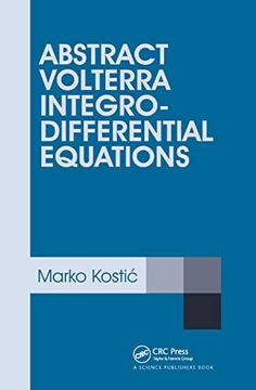 portada Abstract Volterra Integro-Differential Equations (en Inglés)