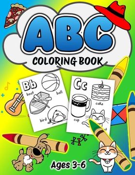 portada Alphabet Coloring Book: Read & Color Fun! (en Inglés)