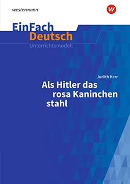 portada Als Hitler das Rosa Kaninchen Stahl. Gymnasiale Oberstufe. Einfach Deutsch Unterrichtsmodelle (in German)