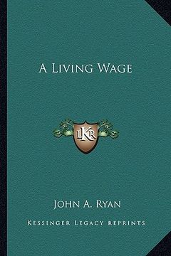 portada a living wage