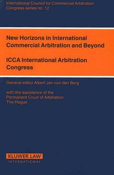 portada new horizons in international commercial arbitration and beyond (en Inglés)