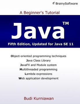 portada Java: A Beginner's Tutorial (Fifth Edition) (en Inglés)