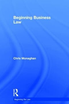 portada Beginning Business law (Beginning the Law) (en Inglés)