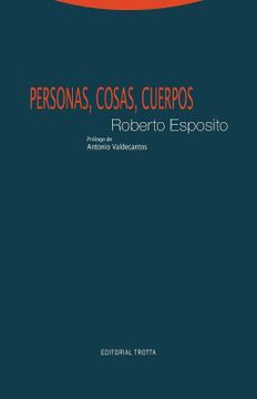 portada Personas, Cosas, Cuerpos (in Spanish)