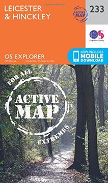 portada Leicester and Hinckley 1 : 25 000 (OS Explorer Map)