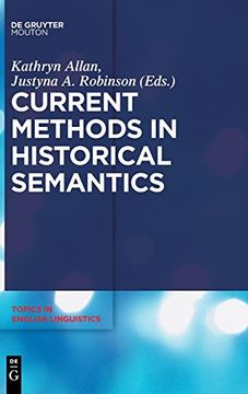 portada Current Methods in Historical Semantics (en Inglés)