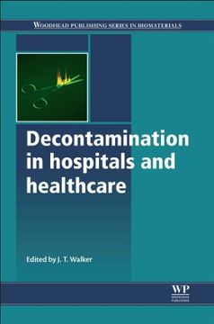 portada Decontamination in Hospitals and Healthcare(Woodhead Pub) (in English)