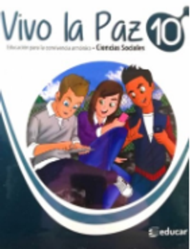 Vivo la Paz Ciencias Sociales 10 (in Spanish)