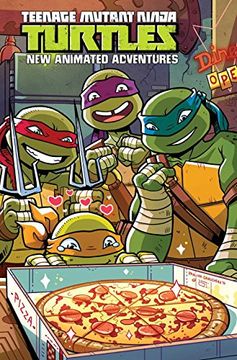 portada Teenage Mutant Ninja Turtles: New Animated Adventures Omnibus Volume 2 (en Inglés)