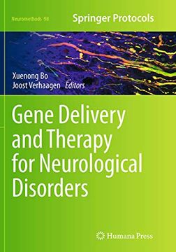 portada Gene Delivery and Therapy for Neurological Disorders (en Inglés)