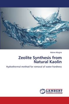 portada Zeolite Synthesis from Natural Kaolin (en Inglés)