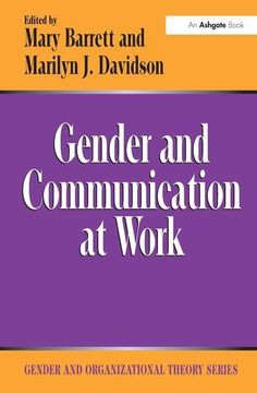 portada Gender and Communication at Work (Gender and Organizational Theory) (in English)