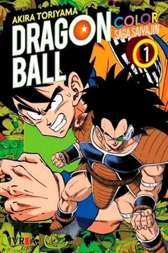 portada Dragon Ball Color Saga Saiyajin 1
