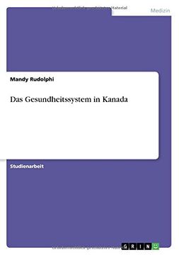 portada Das Gesundheitssystem in Kanada (German Edition)