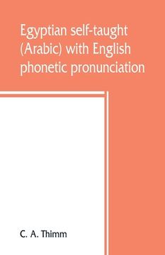 portada Egyptian self-taught (Arabic) with English phonetic pronunciation (en Inglés)