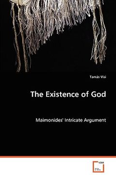 portada the existence of god - maimonides' intricate argument (en Inglés)
