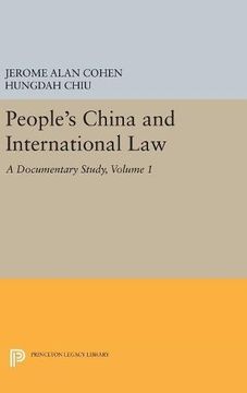 portada People's China and International Law, Volume 1: A Documentary Study (Princeton Legacy Library) (en Inglés)