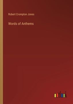 portada Words of Anthems (in English)