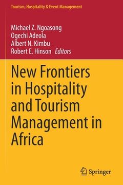 portada New Frontiers in Hospitality and Tourism Management in Africa (in English)