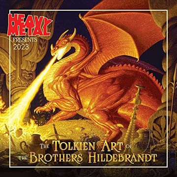 portada Heavy Metal Presents, the Tolkien art of the Brothers Hildebrandt 2023 (en Inglés)