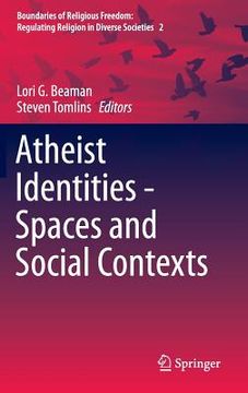 portada Atheist Identities - Spaces and Social Contexts (in English)