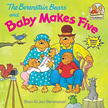 portada The Berenstain Bears and Baby Makes Five (en Inglés)