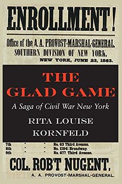 portada The Glad Game: A Saga of Civil war new York (en Inglés)