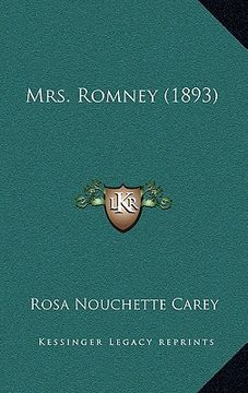 portada mrs. romney (1893) (en Inglés)