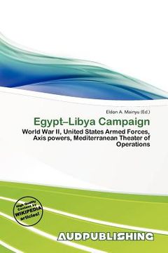 egypt-libya campaign (en Inglés)