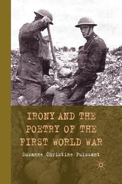 portada Irony and the Poetry of the First World War (en Inglés)
