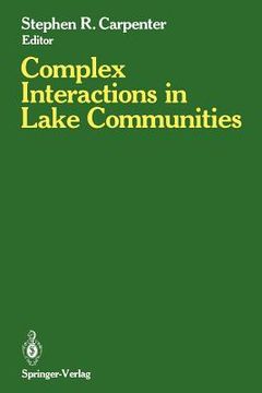 portada complex interactions in lake communities (en Inglés)