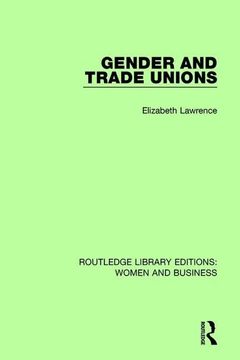 portada Gender and Trade Unions